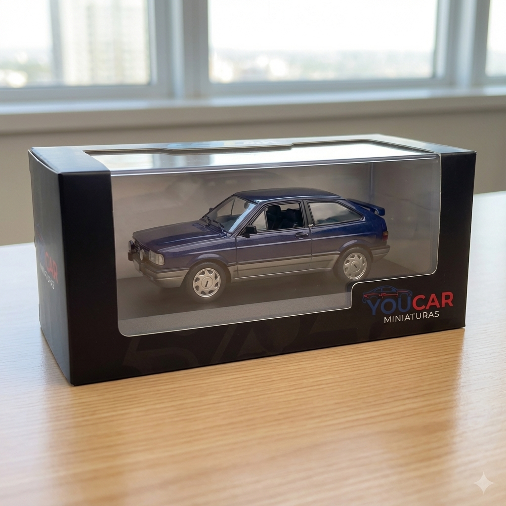 Caixa colecionável profissional YOUCAR MINIATURAS com miniatura